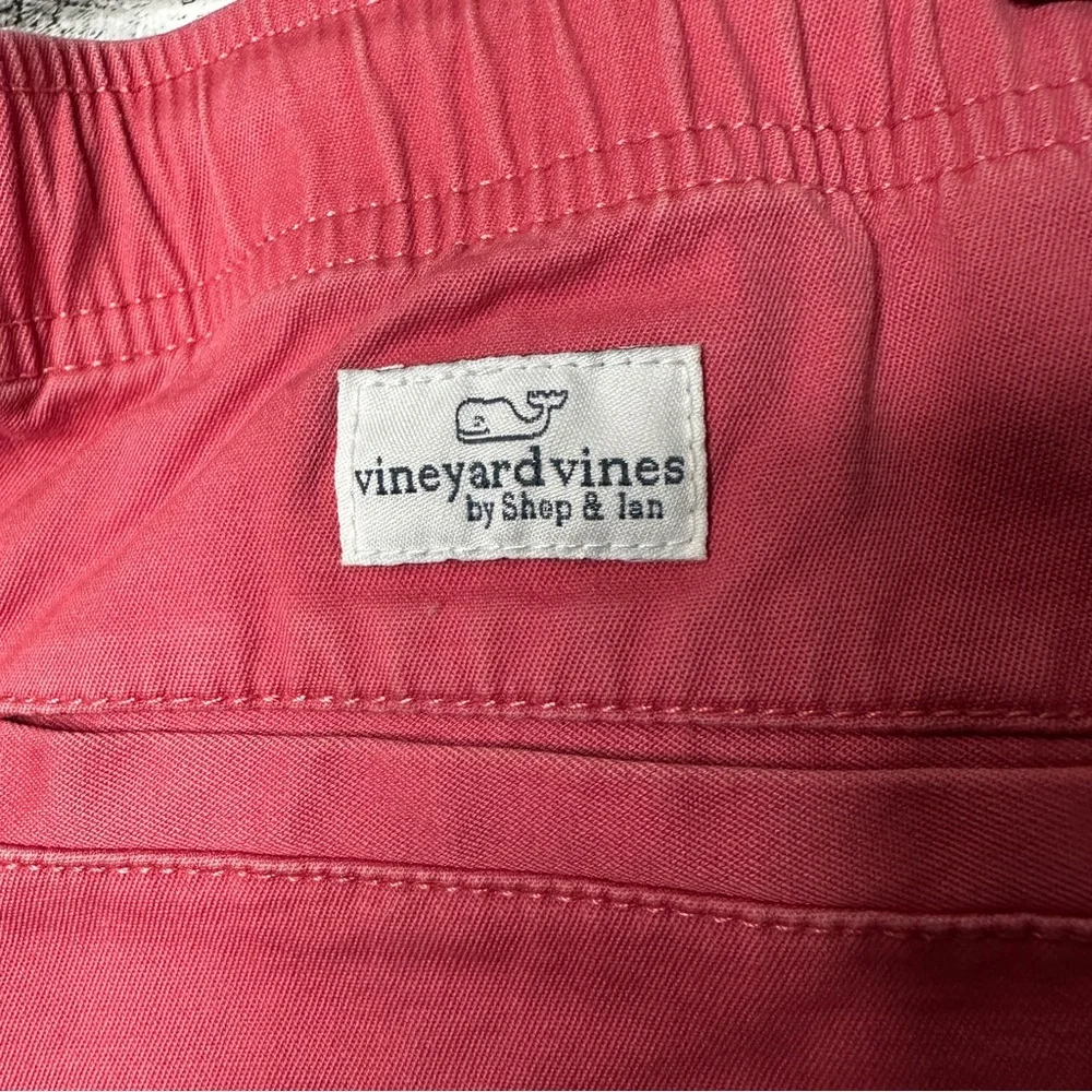 EUC Vineyard Vines Red Flat Front Shorts Youth Size Large
